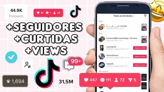 Como ganhar curtidas no TikTok  Como obter curtidas gratuitas do TikTok 2023 [upl. by Dustan]