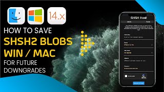 How To Save Shsh  Shsh2 Blobs For iOS 15 Windows  MAC 2022  Save Blobs iOS Win  MAC [upl. by Belanger]