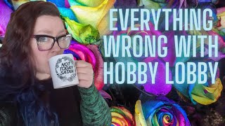 Deep Dive Everything Wrong with Hobby Lobby a knitting yarn dyeing and craft podcast [upl. by Nnylekoorb]