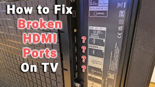 Fix HDMI Ports Not Working on Your TV  Every Solution [upl. by Dann]