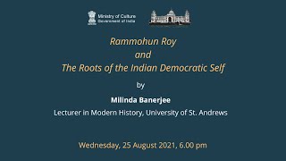 Milinda Banerjee  Rammohun Roy and The Roots of the Indian Democratic Self  VMH [upl. by Anigue376]