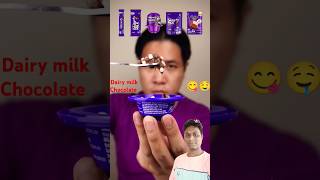 Eating All Dairy Milk Chocolate 🍫  ASMR Eating Chocolate ASMR Mukbang chocolate mukbang candy [upl. by Eseneg]