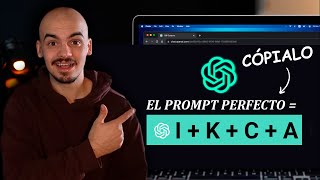 Crea ASÍ tus Prompts de forma Profesional [upl. by Eidod]