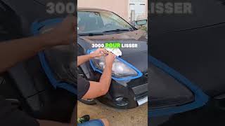 💎 ÉTAPES RÉNOVATION DE PHARES 💻 wwwautodetailprofr rénovationdephares mobiledetail polish [upl. by Efal138]