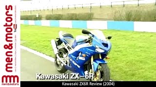 Kawasaki ZX6R Review 2004 [upl. by Anahsal]