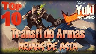 Top 10 Transfiguraciones de Armas de Asta [upl. by Elia]