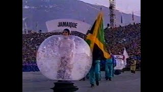 1992 Albertville Opening Ceremony  Parade of Athletes [upl. by Eimrej]