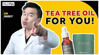 Tea Tree Oil Benefits 1 Minute Video Explained By Dr Berg [upl. by Lodhia]