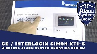 Interlogix Simon XTi5 806323NXT5 Unboxing Review  Whats in it for you [upl. by Letsirhc202]