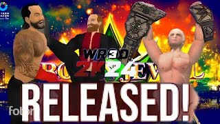 WR3D 2K24 CROWN JEWEL MOD RELEASED ALL NEW FEATURES CJ ARENA 2024 UPDATED MOD WR3D NEW MOD [upl. by Teferi]