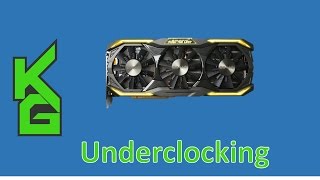 Underclocking a GPU  Gtx 1070 Amp Extreme  i7 6700  1080p [upl. by Reta]