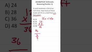 ASVABPiCAT Arithmetic Reasoning Practice Test Q Conversions acetheasvab w grammarhero [upl. by Adeehsar]