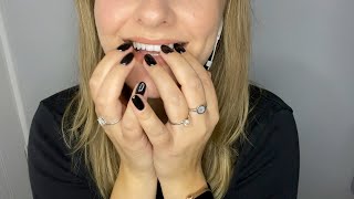 ASMR Fast Teeth Tapping amp Scratching No Talking [upl. by Lorac]