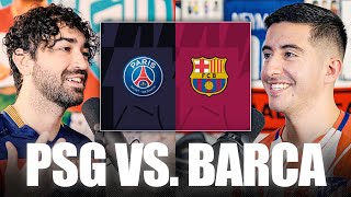 PSG vs Barcelona PREVIEW amp PREDICTIONS  UEFA Champions League 🏆 [upl. by Eelak]