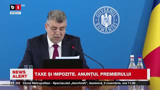 DECLARAȚII MARCEL CIOLACU ANUNȚUL DESPRE TAXE ȘI IMPOZITEȘtiri B1TV30 oct 2024 [upl. by Batsheva]