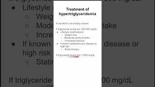 Treatment of hypertriglyceridemia [upl. by Llevrac50]