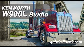 Kenworth W900L STUDIO Sleeper for sale near me [upl. by Yenatirb]