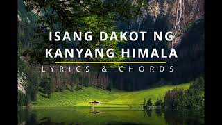 ISANG DAKOT NG KANYANG HIMALA Lyrics amp Chords  Shalom Singers [upl. by Nohtahoj773]