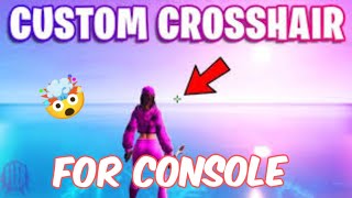 HOW TO GET A CUSTOM CROSSHAIR on console PS4XBOXPS5 in 2024🎯 FULL TUTORIAL [upl. by Acissaj]