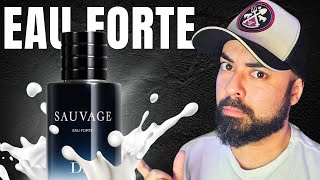 SAUVAGE EAU FORTE  O BIZARRO perfume sem álcool apenas com água [upl. by Halueb]