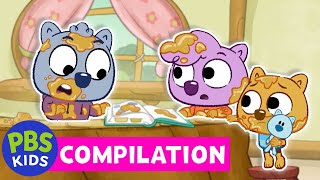 Work It Out Wombats Compilation  Messy Moments  PBS KIDS [upl. by Ettenowtna]