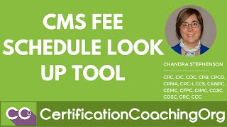 CMS Fee Schedule Lookup Tool — StepbyStep Instructions [upl. by Furnary]