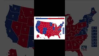 Final Electoral Vote Count 2024 Election electoralvotes 2024election electoralcollege shorts [upl. by Snah]