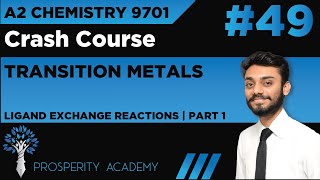 Ligand Exchange Reactions Part 1  Transition metals  9701 A2 Chemistry Urdu [upl. by Bijan]