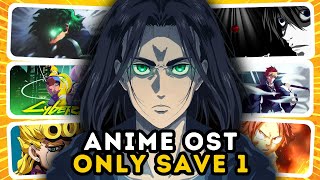 🎵 Only SAVE 1 OST 🔊 ANIME MUSIC QUIZ [upl. by Ney]