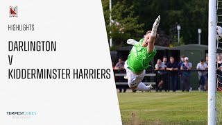 Highlights Darlington 12 Kidderminster Harriers  National League North [upl. by Latsyc756]