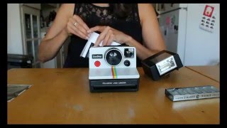 How to Load Film into SX70 OneStep Rainbow Polaroid [upl. by Thedric786]