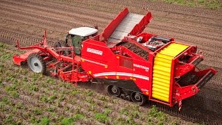 GRIMME VARITRON 470 TERRA TRAC  selfpropelled Potato Harvester [upl. by Airrej]