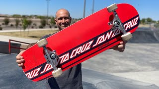 ERIC DRESSEN EYES EVERSLICK PRODUCT CHALLENGE w ANDREW CANNON  Santa Cruz Skateboards [upl. by Dorcia]