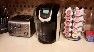 Water filter replacement on Keurig 20 coffee machine [upl. by Necaj876]