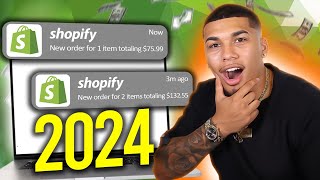 Complete Shopify Tutorial For Beginners 2024  Build A 100000Month Shopify Store From Scratch [upl. by Relyuc254]