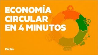 La economía circular en 4 minutos  Pixtin [upl. by Ardnuhsor]