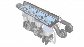 ROTATING VALVE MOTOR 2 [upl. by Roosnam]