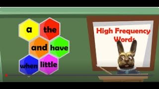 2 of 5 High Frequency Sight Word Hunt [upl. by Aitak699]