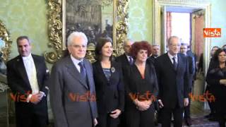 MATTARELLA PRESIDENTE  LA COMUNICAZIONE DELLA BOLDRINI  Nuovo Capo dello Stato [upl. by Chimene5]