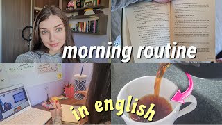 vlog em inglês nas férias de julho My morning routine [upl. by Eryt869]