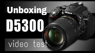 Unboxing Nikon D5300 Indonesian version [upl. by Fleurette]