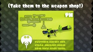 Splatoon  Inkling Girl Amiibo Challenges  Getting The Weapon Blueprints [upl. by Laurie799]