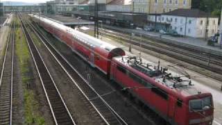 Br 111 mit RE Nähe Regensburg 2 [upl. by Amalbergas]