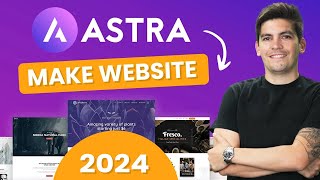 Complete Astra Theme Wordpress Tutorial  Free amp Pro Features Explained [upl. by Lynett]