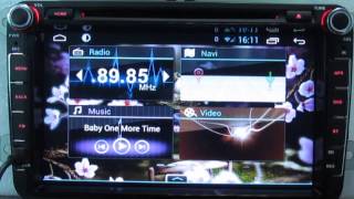 Estereo Android Para Vw Jetta Bora Passat Dvd Gps Usb  GADGETSTYLE [upl. by Aralomo]