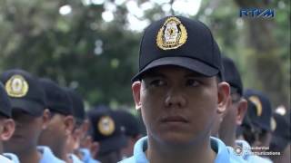 Presentation of 228 erring policemen of the NCRPOPNP to President Duterte 272017 [upl. by Gleda]