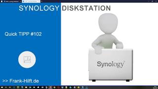 ★ Reset der Synology durchführen ★ DiskStation Werkseinstellungen laden ★ [upl. by Atiruam]