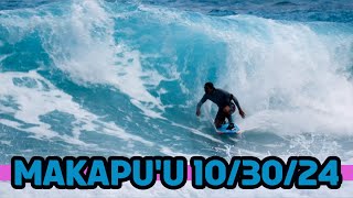 BODYBOARDING • Makapuu • 103024 [upl. by Kellsie]