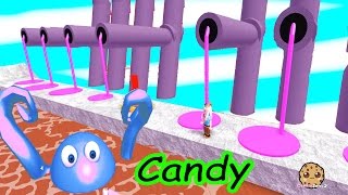 Candy Monsters Roblox Video Game Cookieswirlc Lets Play Candy Land Obby [upl. by Sherard]