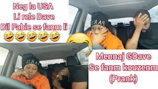 PRANK mennaj Gdave se fanm kouzinmmfèl pale à kouzinm kriye mete pye🤣🤣🤣 anmweyyyyy 🤣🤣🤣🤣 [upl. by Emili456]